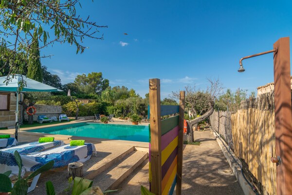 Foto van Sineu Retreat met zwembad - Vakantiehuis in Sineu, Illes Balears - PoolOfHouse
