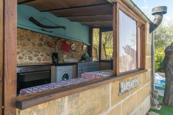 Foto van Sineu Retreat met zwembad - Vakantiehuis in Sineu, Illes Balears - Kitchen