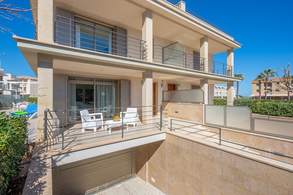 Foto van Terrasvormig verblijf in Can Picafort - Vakantiehuis in , Illes Balears - 