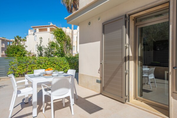 Foto van Terrasvormig verblijf in Can Picafort - Vakantiehuis in , Illes Balears - 
