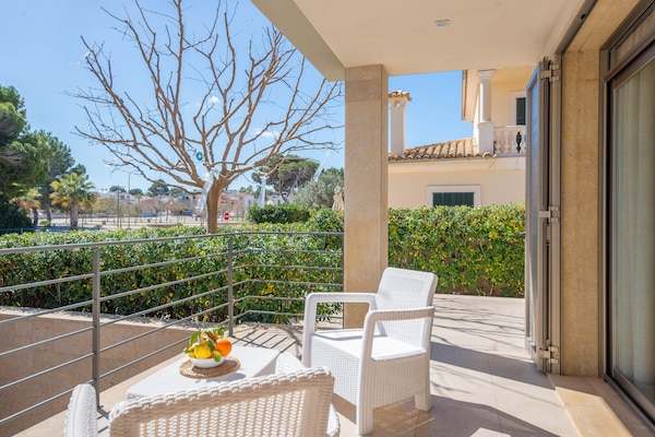 Foto van Terrasvormig verblijf in Can Picafort - Vakantiehuis in , Illes Balears - 