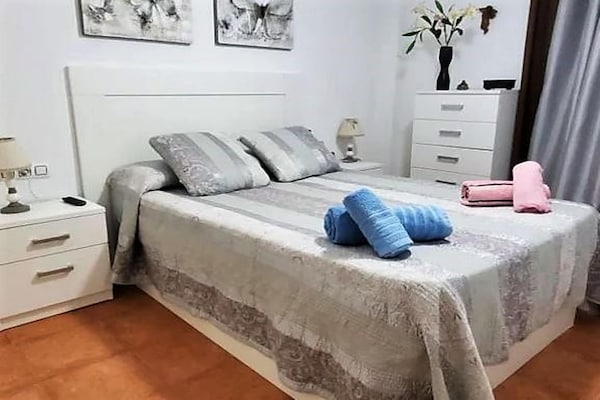 Foto van Duplex in Spanje bij Naturistenstrand - Vakantiehuis in Vera Playa - BedRoom
