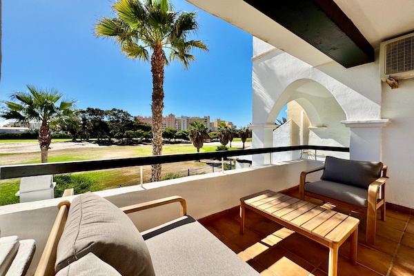 Foto van Appartement vlakbij Playa Serena - Vakantiehuis in Roquetas de Mar - TerraceBalcony