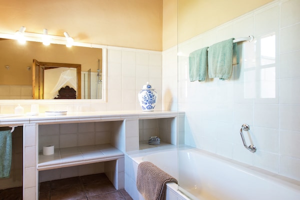 Foto van Rijtjeshuis op Mallorca met zwembad - Vakantiehuis in Lloret de Vistalegre - BathRoom