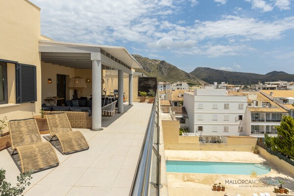 Foto van Appartement in Pollensa bij zandstrand - Vakantiehuis in Port de Pollença - TerraceBalcony