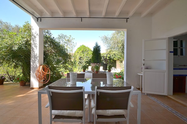 Foto van Rijtjeshuis op Mallorca bij Strand - Vakantiehuis in Colònia de Sant Pere - TerraceBalcony