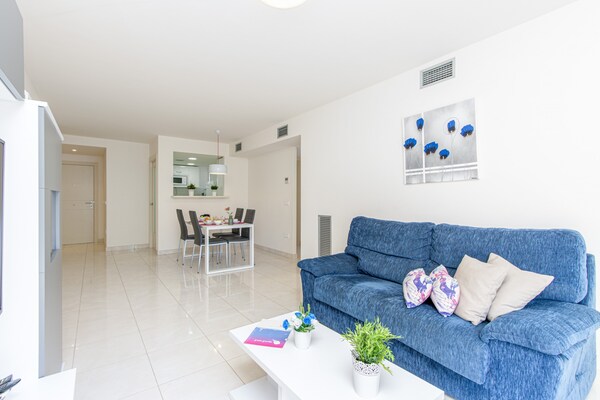Foto van Appartement in Roses bij Punta Strand - Vakantiehuis in Rosas / Roses - LivingRoom