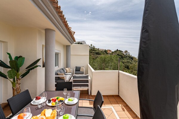 Foto van Appartement in Elviria met terras, Marbella - Vakantiehuis in Malaga - TerraceBalcony