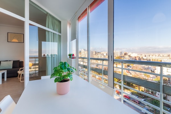 Foto van Appartement in Torremolinos bij Playa Bajondillo - Vakantiehuis in Torremolinos - terrace