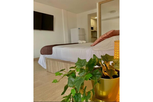 Foto van Appartement met zeezicht in Mijas Costa - Vakantiehuis in Malaga - BedRoom