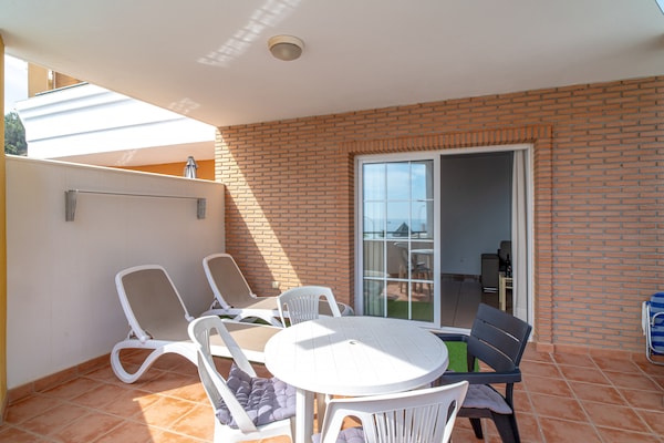 Foto van Appartement in Nerja bij Burriana Strand - Vakantiehuis in Nerja - terrace