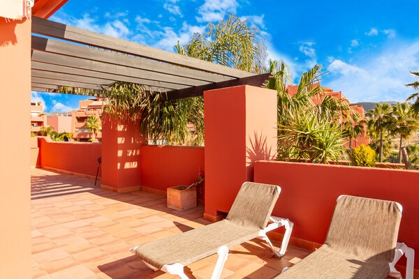 Foto van Penthouse in Torrox Costa met Zeezicht - Vakantiehuis in Torrox Costa - TerraceBalcony