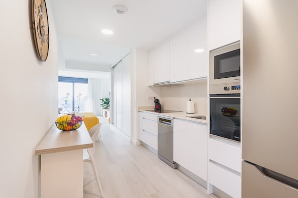 Foto van Studio in Las Palmas bij Las Canteras - Vakantiehuis in Las Palmas de Gran Canaria - Kitchen