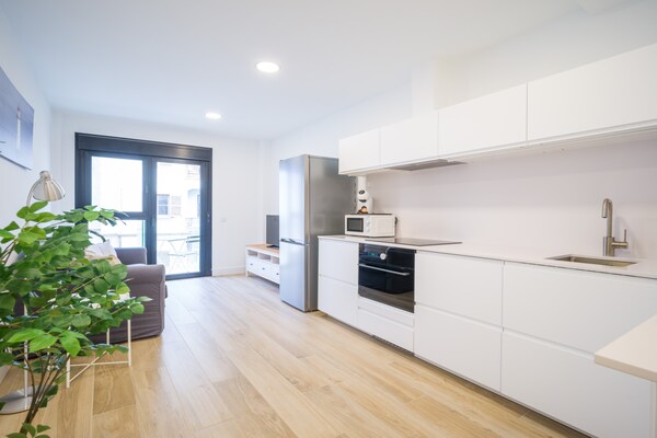 Foto van Appartement bij Playa de Las Canteras - Vakantiehuis in Las Palmas de Gran Canaria - Kitchen