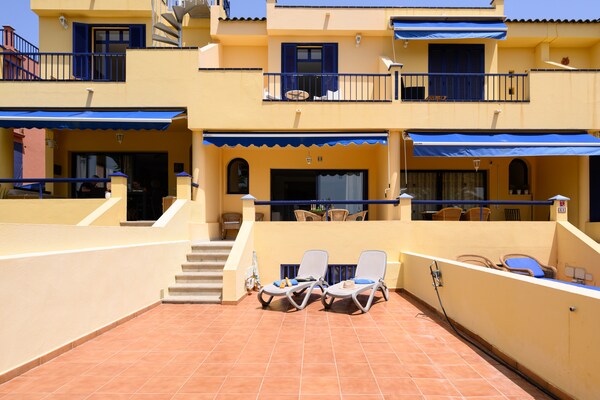 Foto van Duplex in Meloneras bij Maspalomas Strand - Vakantiehuis in Maspalomas - terrace