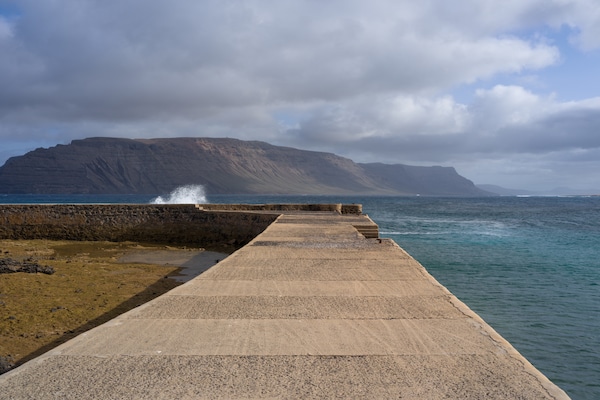 Foto van Huis aan zee in Caleta de Sebo, La Graciosa - Vakantiehuis in Caleta de Sebo - Outdoor