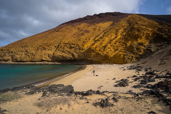 Foto van Huis aan zee in Caleta de Sebo, La Graciosa - Vakantiehuis in Caleta de Sebo - Outdoor