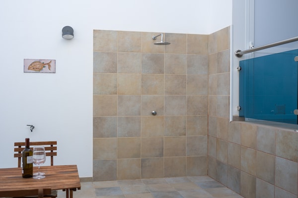 Foto van Huis aan zee in Caleta de Sebo, La Graciosa - Vakantiehuis in Caleta de Sebo - terrace
