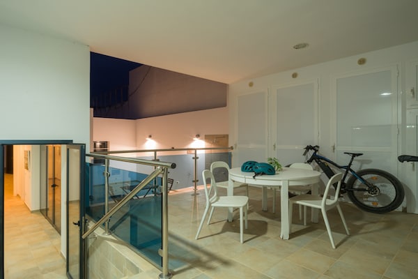 Foto van Huis aan zee in Caleta de Sebo, La Graciosa - Vakantiehuis in Caleta de Sebo - terrace