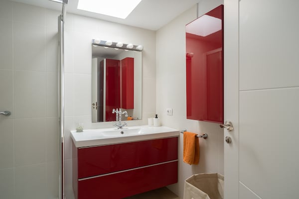 Foto van Huis aan zee in Caleta de Sebo, La Graciosa - Vakantiehuis in Caleta de Sebo - BathRoom