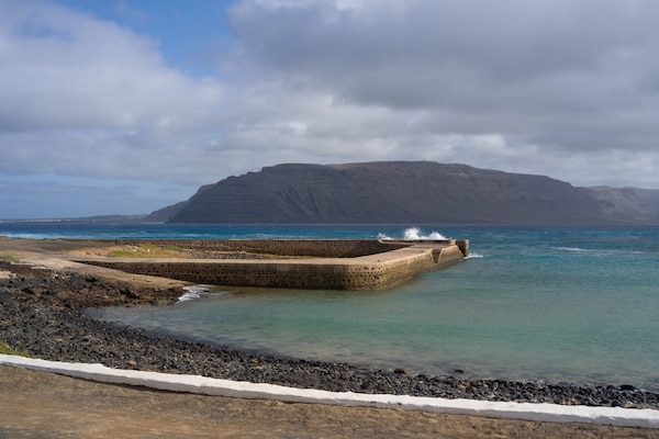 Foto van Huis aan zee in Caleta de Sebo, La Graciosa - Vakantiehuis in Caleta de Sebo - Outdoor