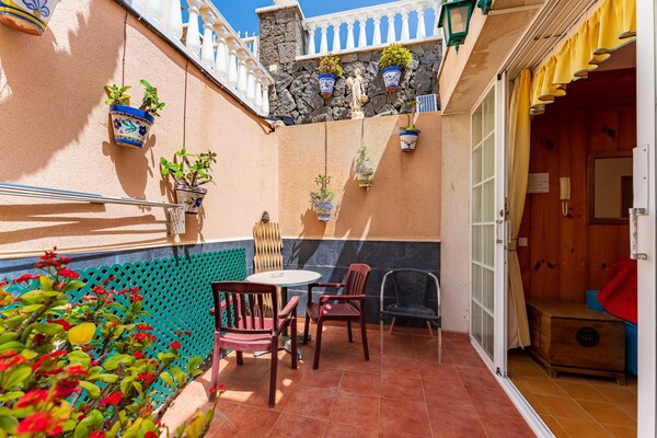 Foto van Luxe appartement met uitzicht op de tuin - Vakantiehuis in Santa Cruz de Tenerife - TerraceBalcony