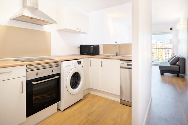 Foto van Appartement in de buurt van het strand van Canet met terras - Untagged