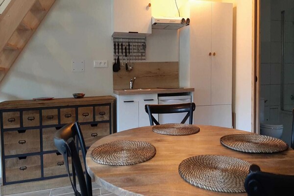 Foto van Zonnig uitje naar Roquebrun - Vakantiehuis in Roquebrun - DiningRoom