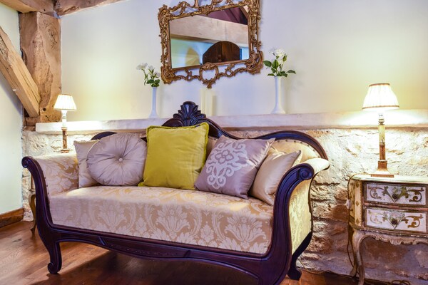 Foto van Vakantiehuis in Charente met zwembad - Vakantiehuis in La Forêt-de-Tessé - Ambiance