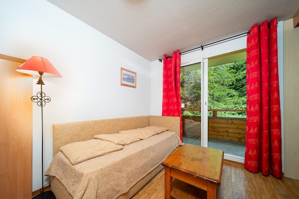 Foto van Appartement in de Alpen bij Skiliften - Vakantiehuis in Allos - LivingRoom