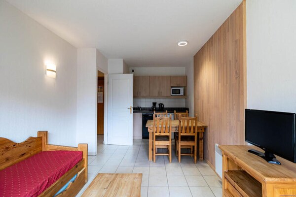 Foto van Residentie Le Balcon Des Airelles - Vakantiehuis in LES ORRES - DiningRoom