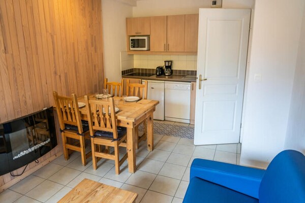 Foto van Residentie Le Balcon Des Airelles - Vakantiehuis in LES ORRES - LivingRoom