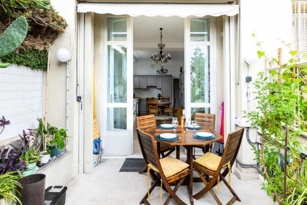 Foto van Appartementen in Nice - Vakantiehuis in Nice - TerraceBalcony