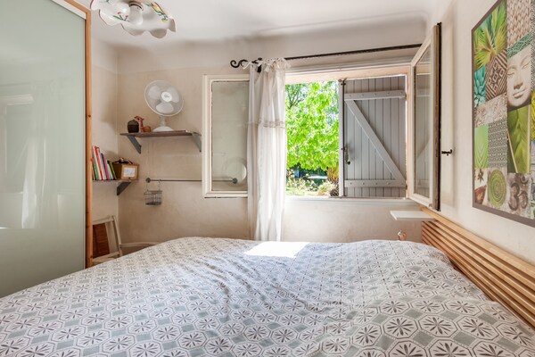 Foto van Rustige villa in Mougins - Vakantiehuis in Mougins - BedRoom