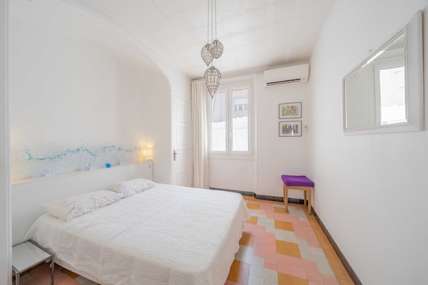 Foto van Appartement met airconditioning, 2 slaapkamers/4 personen - centrum van Cannes - Untagged