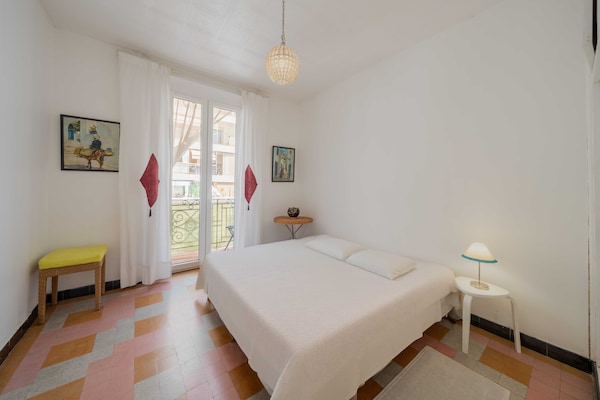 Foto van Appartement met airconditioning, 2 slaapkamers/4 personen - centrum van Cannes - Untagged