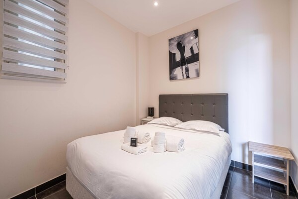 Foto van Gastvrij appartement - 1BD/4P - Croisette - Vakantiehuis in Cannes - BedRoom