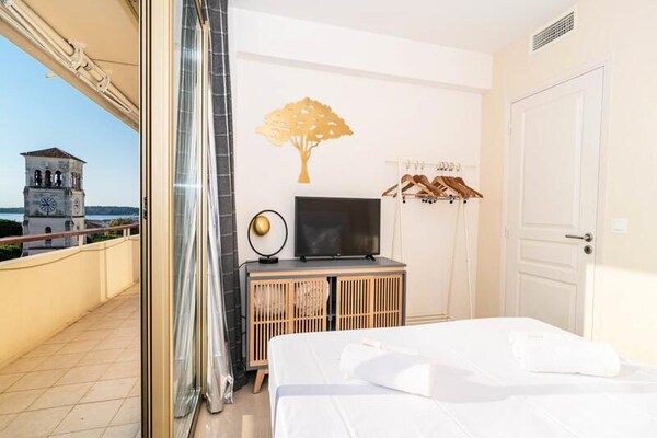 Foto van Duplex met 4 kamers en panoramisch uitzicht op zee - 