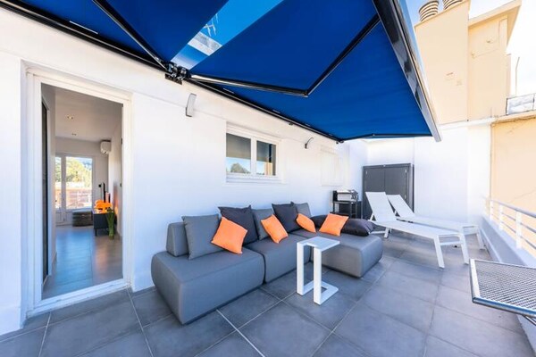 Foto van Appartement in Cannes met groot terras - Vakantiehuis in CANNES - 