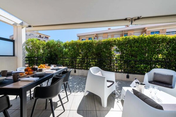 Foto van Appartement in Cannes met privéjacuzzi - Vakantiehuis in Cannes - Untagged