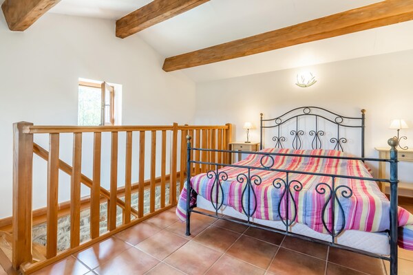 Foto van Ontspannend familieverblijf in Les Vans - Vakantiehuis in Les Vans - BedRoom