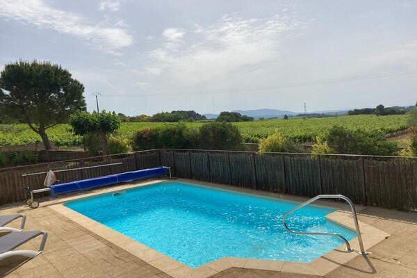 Foto van Comfortabele villa met jacuzzi - Vakantiehuis in Montbrun-des-Corbières - PoolOfHouse