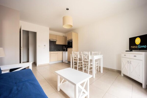 Foto van Appartement in Deauville bij Strand & Golf - Vakantiehuis in DEAUVILLE - LivingRoom