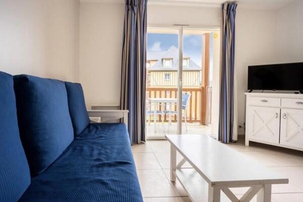 Foto van Appartement in Deauville bij Strand & Golf - Vakantiehuis in DEAUVILLE - LivingRoom