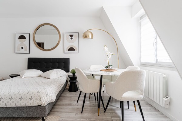 Foto van Lichte studio 3P – Dichtbij het strand van Deauville - Untagged