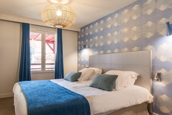 Foto van Appartement met schilderachtige haven voor 6 personen in Deauville - BedRoom