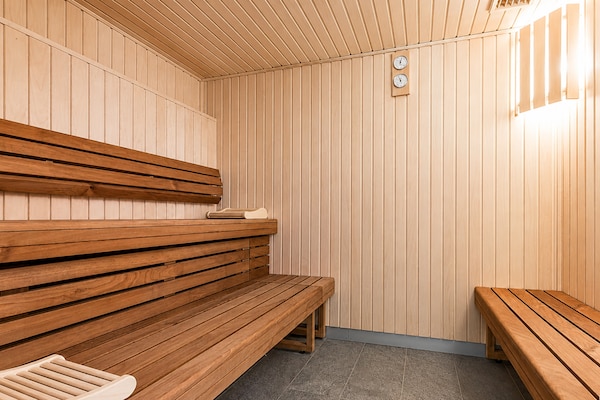 Foto van Appartement met schilderachtige haven voor 6 personen in Deauville - Sauna