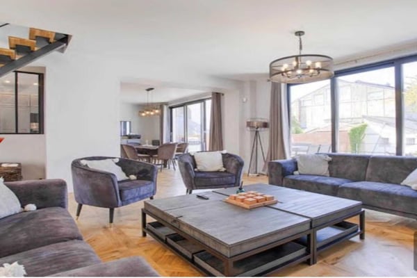 Foto van Huis voor 18 personen met bioscoop Place Morny - Vakantiehuis in Deauville - 