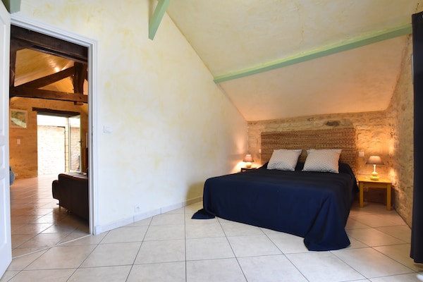 Foto van Huis in Frankrijk bij Dordogne - Vakantiehuis in St. Vincent-Le-Paluel - BedRoom