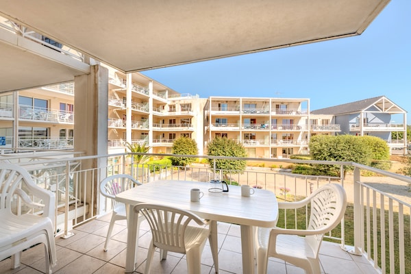 Foto van Appartement met uitzicht op de oceaan, retraite - Vakantiehuis in Plougonvelin - Outdoor
